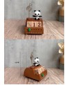 白貓熊日曆 音樂盒 木質音樂盒 MUSIC BOX